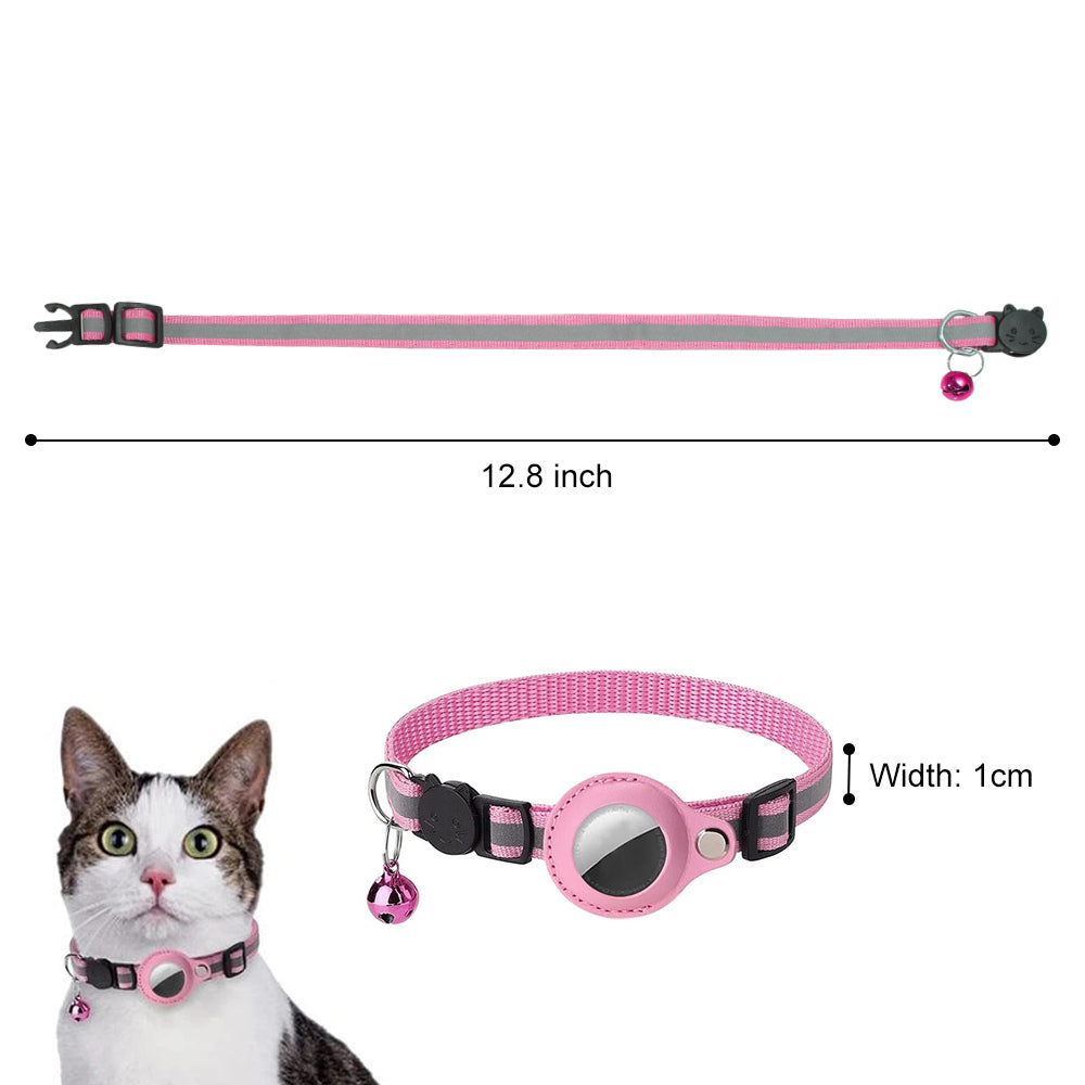 Waterproof Apple AirTag Holder Collar for Pets with Safety Buckle and Bell - Eastlakes Electronics Sydney Australia